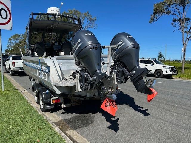 Image for USED  PROFILE 700H WITH BRAND NEW TWIN YAMAHA 130HP FOR SALE 1