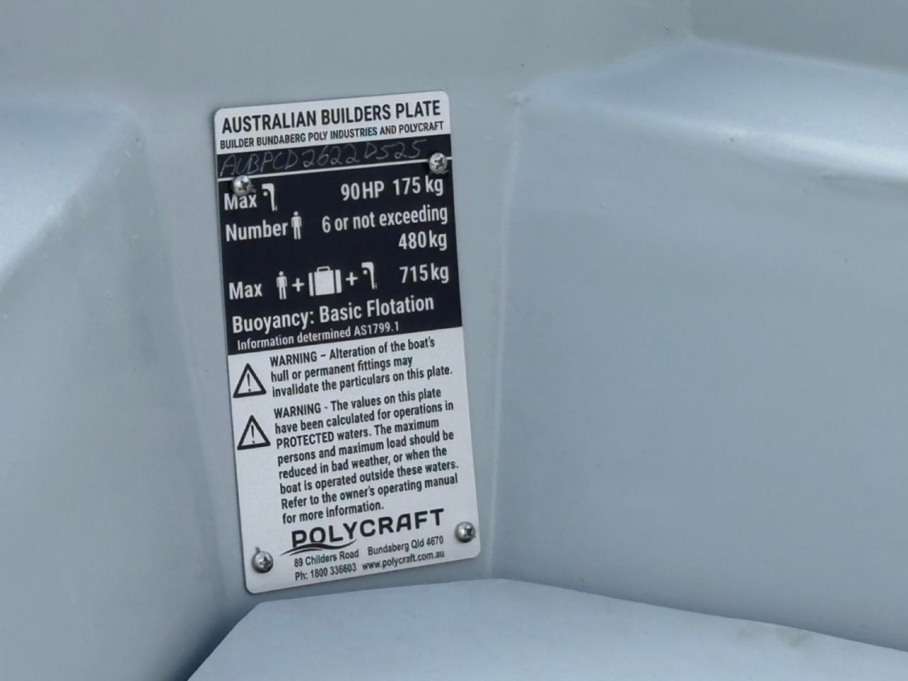 Image for Polycraft Brumby Boat 480 R/CONSOLE 8