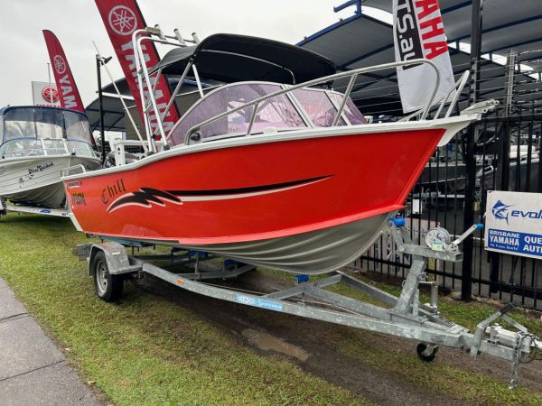 USED 2016 AQUAMASTER 490  RUNABOUT WITH SUZUKI 70HP FOURSTROKE FOR SALE image