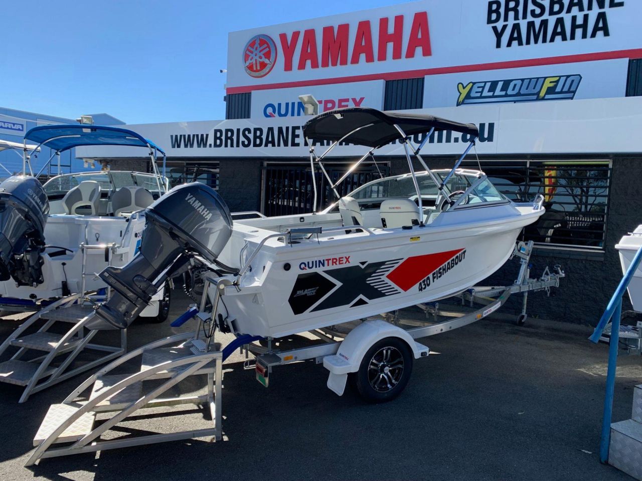 Image for Quintrex 430 Fishabout + Yamaha F60hp 4-Stroke - Pack 1 for sale online prices 0
