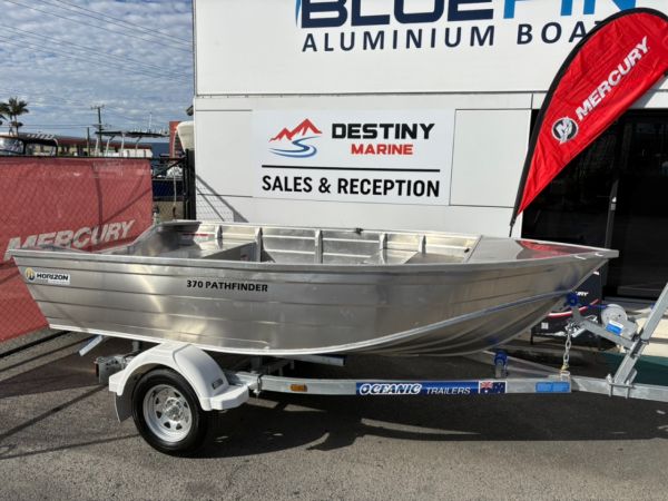 2025 Horizon 370 Pathfinder Boat HIGH SIDES image
