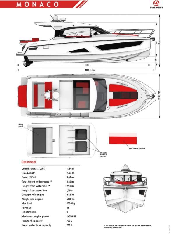 Image for 2025 Parker 110 Monaco 15
