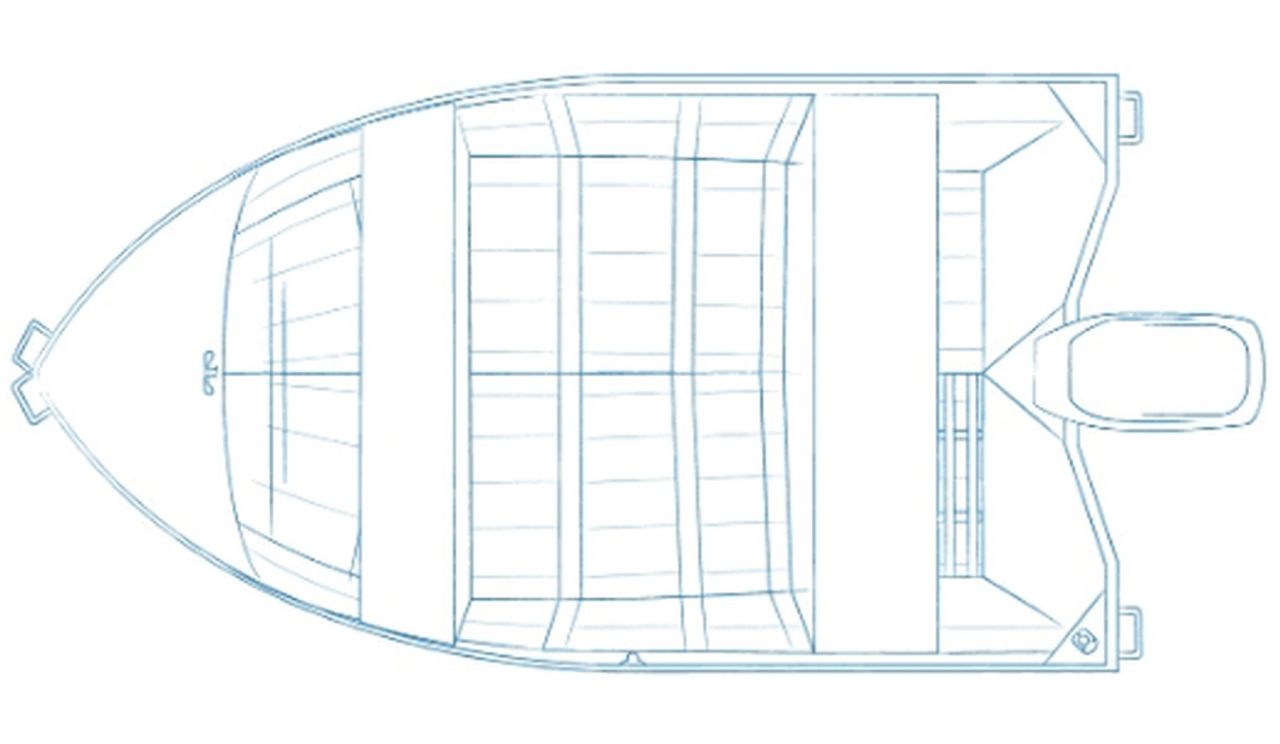 Image for 2025 Horizon 375 Angler Boat CARTOPPER 1