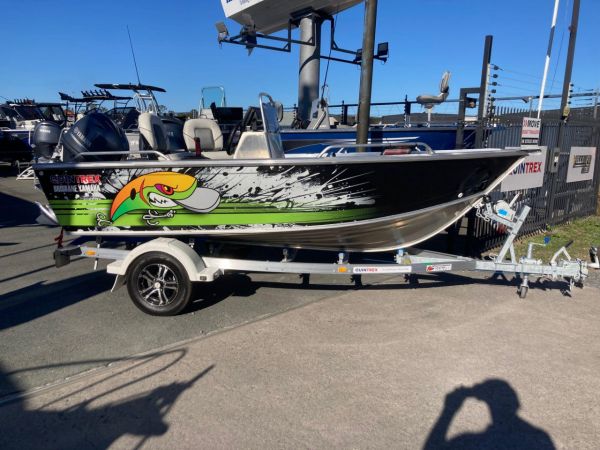 OWN THIS LARRY THE LURE QUINTREX 420 RENEGADE SIDE CONSOLE, ONE ONLY image