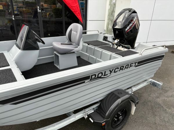 2025 Polycraft 4.10 Challenger Side Console Boat 410 image