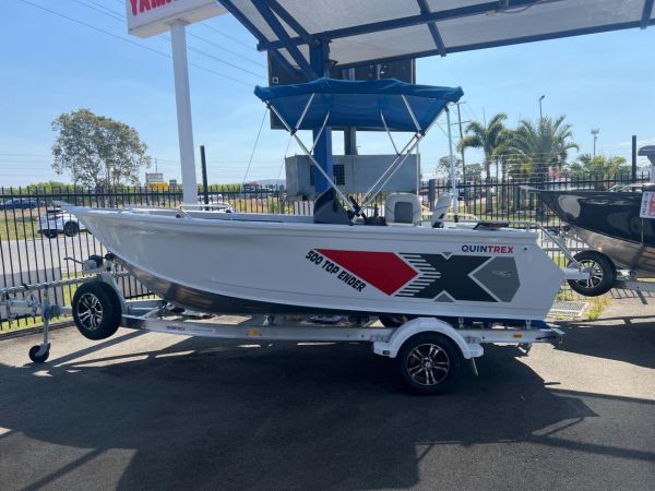 Quintrex 500 Top Ender + Yamaha F75hp - IN STOCK NOW image
