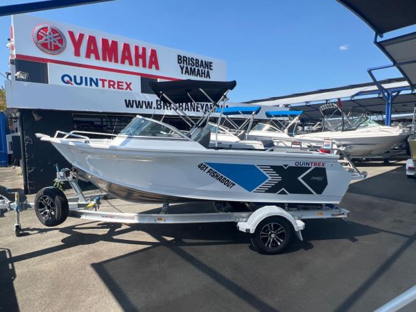 Quintrex 481 Fishabout + Yamaha F75hp - IN STOCK NOW image