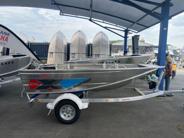 Quintrex 350 Outback Explorer TS + Yamaha F15HP - IN STOCK NOW image