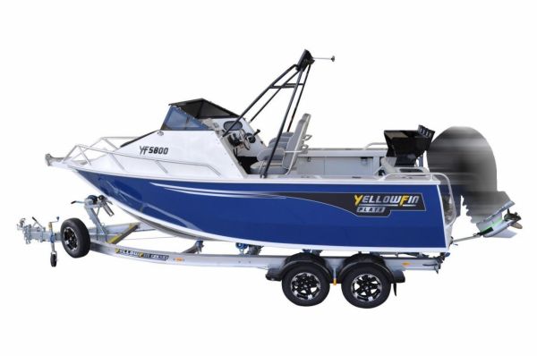 Yellowfin 5800 Soft Top Cabin PLATINUM + Yamaha F150hp 4-Stroke - PLATINUM Pack for sale online prices image