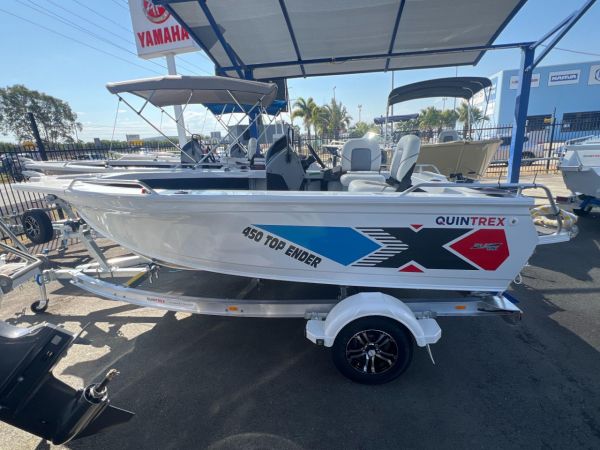 Quintrex 450 Top Ender SC + Yamaha F70HP - IN STOCK NOW image