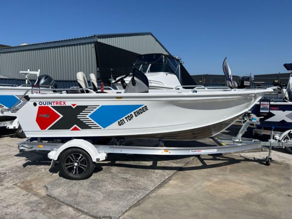 Quintrex 481 Top Ender SC + Yamaha F70HP - IN STOCK NOW image