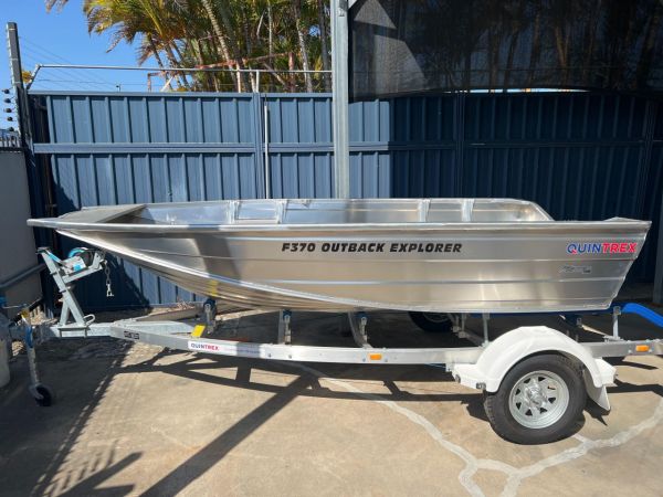 Quintrex F370 Outback Explorer + Yamaha F25HP - IN STOCK NOW image