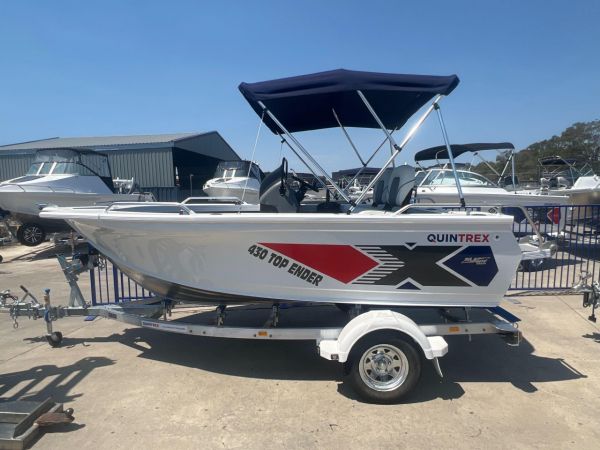 Quintrex 430 Top Ender SC + Yamaha F60HP - I'M IN STOCK! image