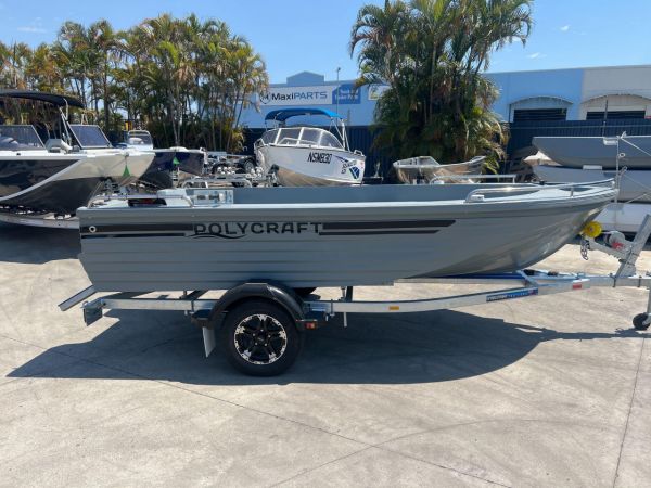 Polycraft 410 Open + Yamaha F40HP - IN STOCK NOW image