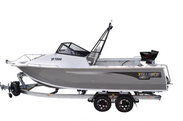 Yellowfin 7000 Soft Top Cabin + Yamaha F225hp 4-Stroke - Platinum Pack for sale online prices image