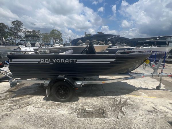 Polycraft 410 Open + Yamaha F50HP - IN STOCK NOW image