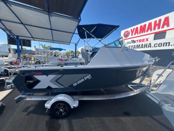 Quintrex 520 Ocean Spirit Pro + Yamaha F115HP - IN STOCK NOW image
