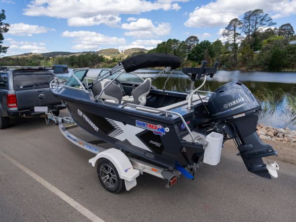 2021 Quintrex 430 Fishabout Pro V-hull image