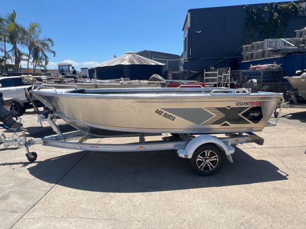 Quintrex 440 Busta TS + Yamaha F60HP - IN STOCK NOW image