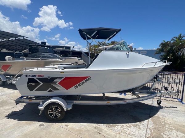 Quintrex 520 Ocean Spirit  + Yamaha F90HP - IN STOCK NOW image