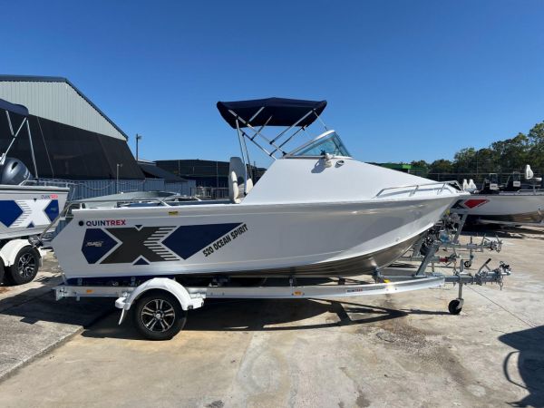 Quintrex 520 Ocean Spirit  + Yamaha F90HP - IN STOCK NOW image