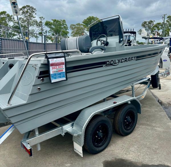 POLYCRAFT 530 WARRIOR CENTER CONSOLE + YAMAHA F130HP 4-STROKE - FOR SALE image