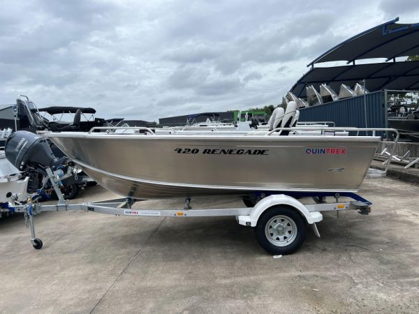 Quintrex 420 Renegade TS + Yamaha F50HP - IN STOCK NOW image