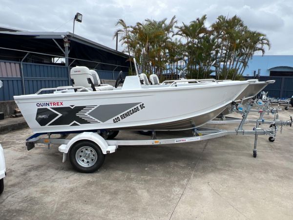 Quintrex 420 Renegade SC + Yamaha F50HP - IN STOCK NOW image