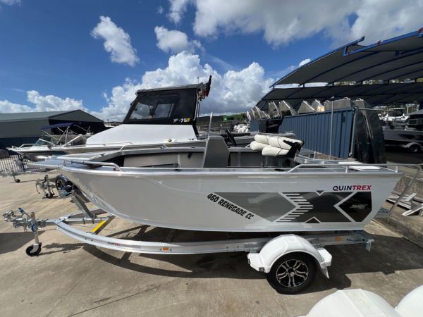 Quintrex 460 Renegade CC + Yamaha F70HP - In-stock now image