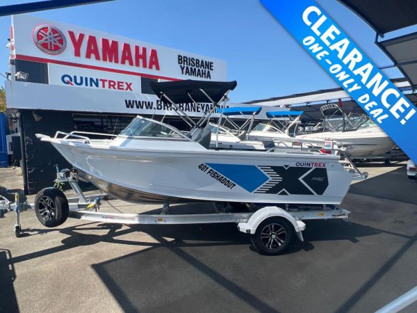 Quintrex 481 Fishabout + Yamaha F75hp - SPECIAL $3,000 OFF! image