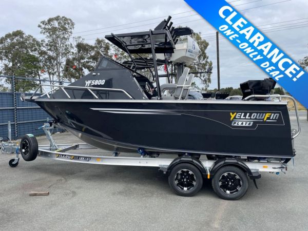 Yellowfin 5800 Folding Hardtop - SPECIAL PRICE JUST $95,000 WITH YAMAHA F130! image