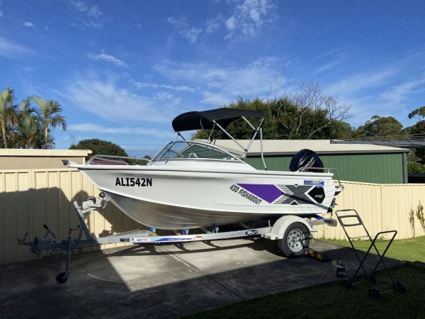 2022 Quintrex 430 Fishabout Aluminium image