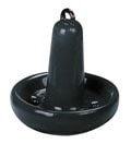 Large mushroom anchors are most often used for moorings