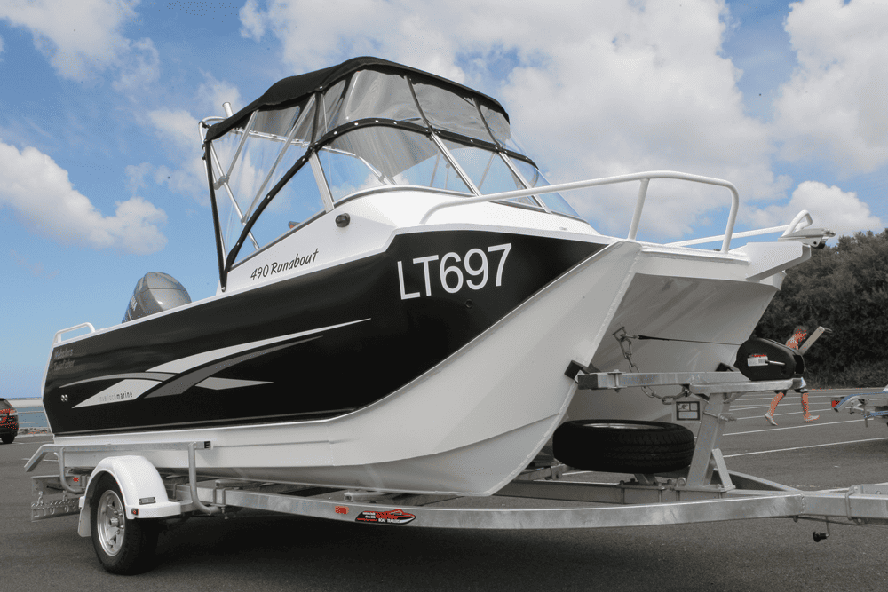 Add a boat catch to perfect this fine package.