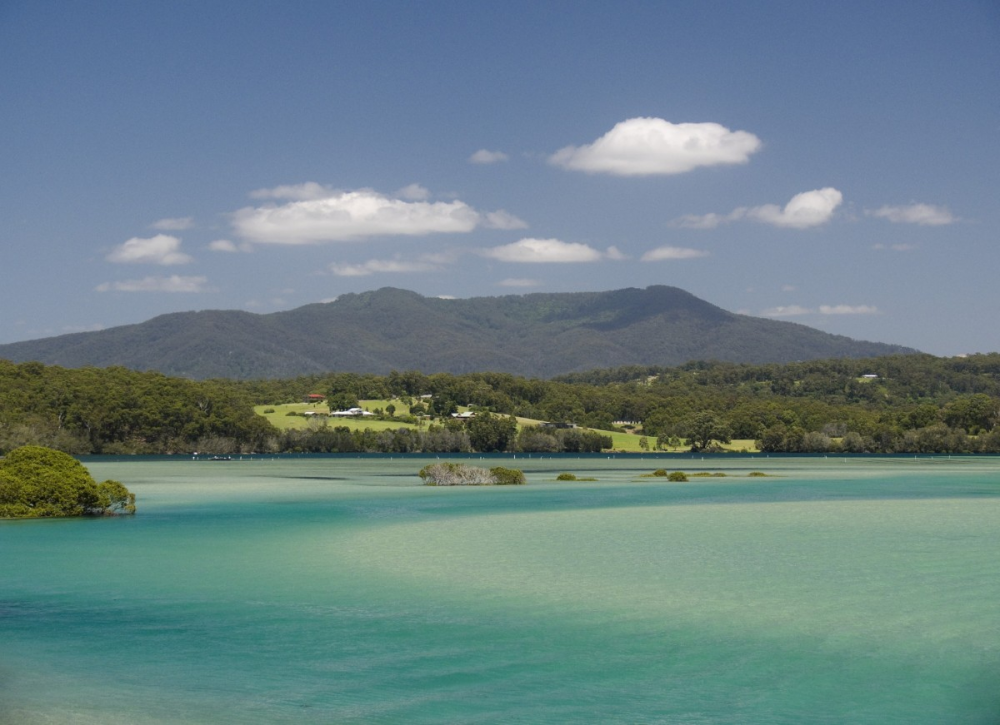 A quiet day on the Wagonga Inlet. This is a popular spot for canoeing and kayaking.