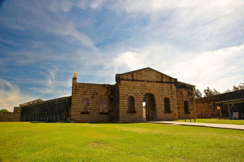 The internment camp or Trial Bay Gaol