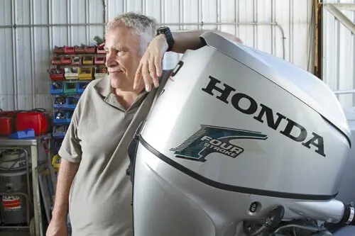 Andrew Norton with Honda BFP60