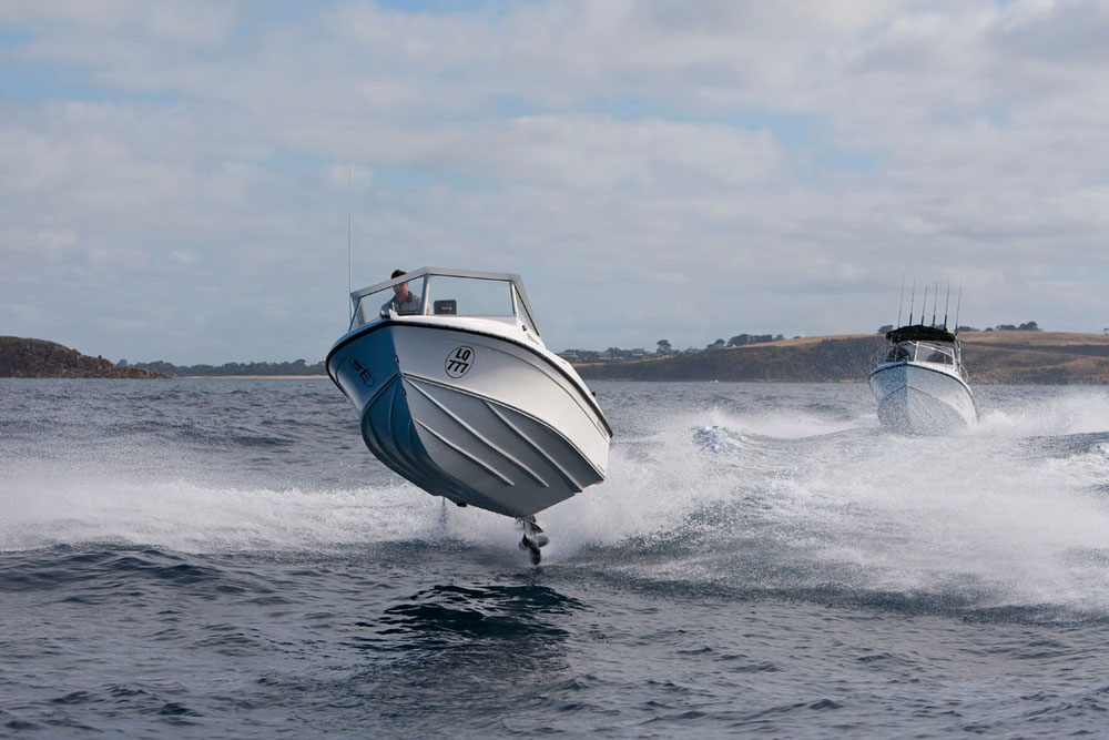 The Ocean Pro 600s leave other boats wallowing in their wake.
