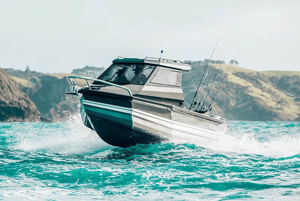 There's great protection from the cabin especially when the wind gets up! Fishing or family, Stabicraft are market leaders