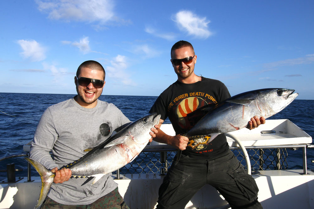 Southern Bluefin Tuna are plentiful at Cape Jervis