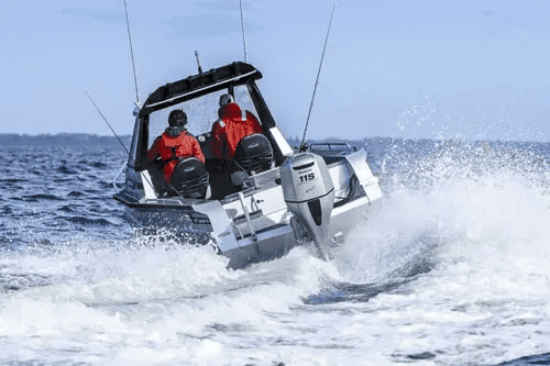 Stabicraft boats create excellent helm positions combined with their hard top options (sistership image)