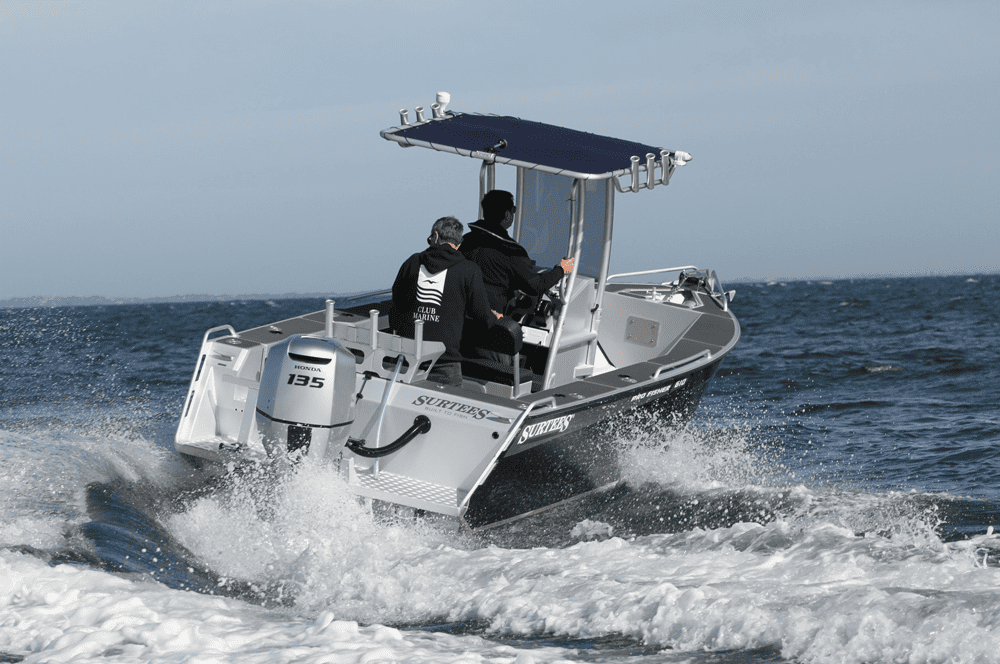 Surtees designs boats for family, fishing and dive customers