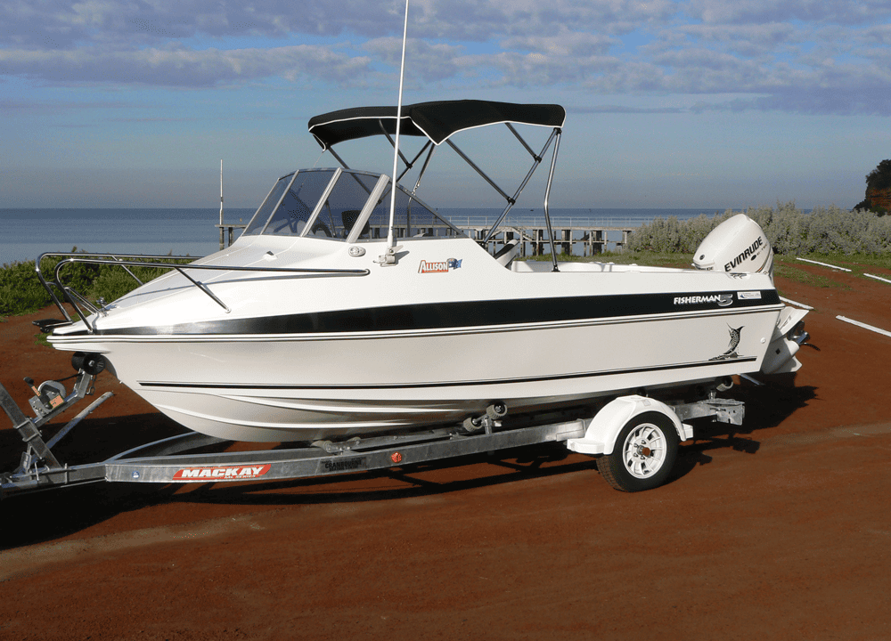The fisherman 5 looks sensational, has huge capacities and is easy to tow.
