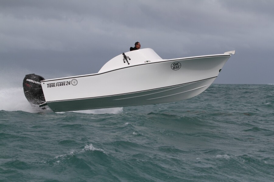 It's hard to beat the ride of V shaped hulls