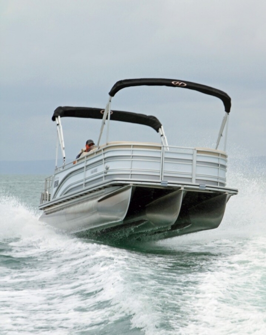 Harris multi-hull pontoon boat